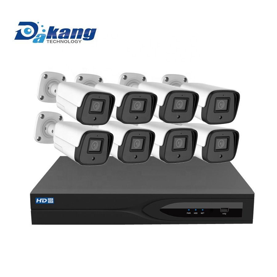 Dakang Home Security Camera System 8CH 4K HD Waterproof POE NVR Kit 8MP P2P Video Surveillance Outdoor CCTV System