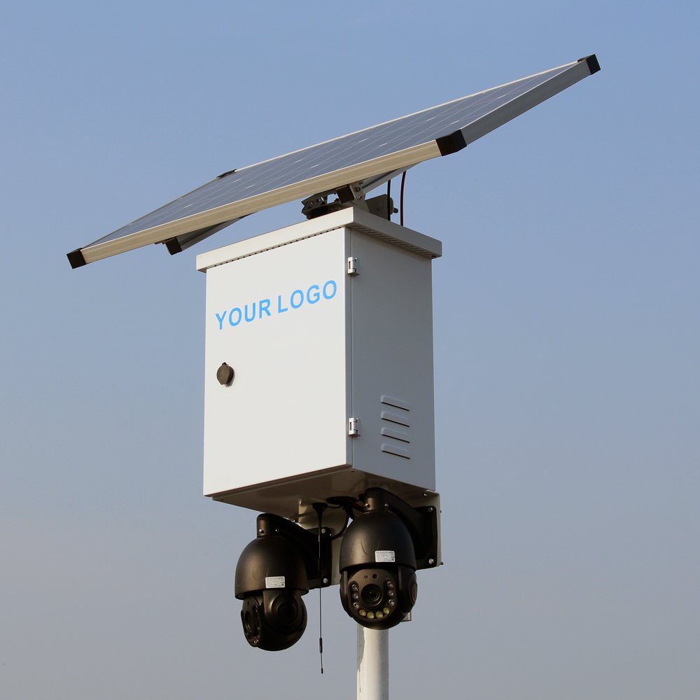 5G 320W Solar Powered 8mp Outdoor Security Camera System Wireless WiFi Surveillance PTZ sim card 4g 5g solar cctv camera 4k
