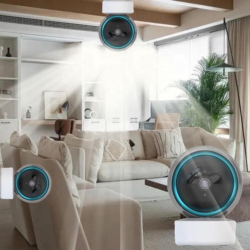 Sunisee Smart Home Indoor Camera wireless wifi security cam with two way audio small size AI motion detection IP Camera