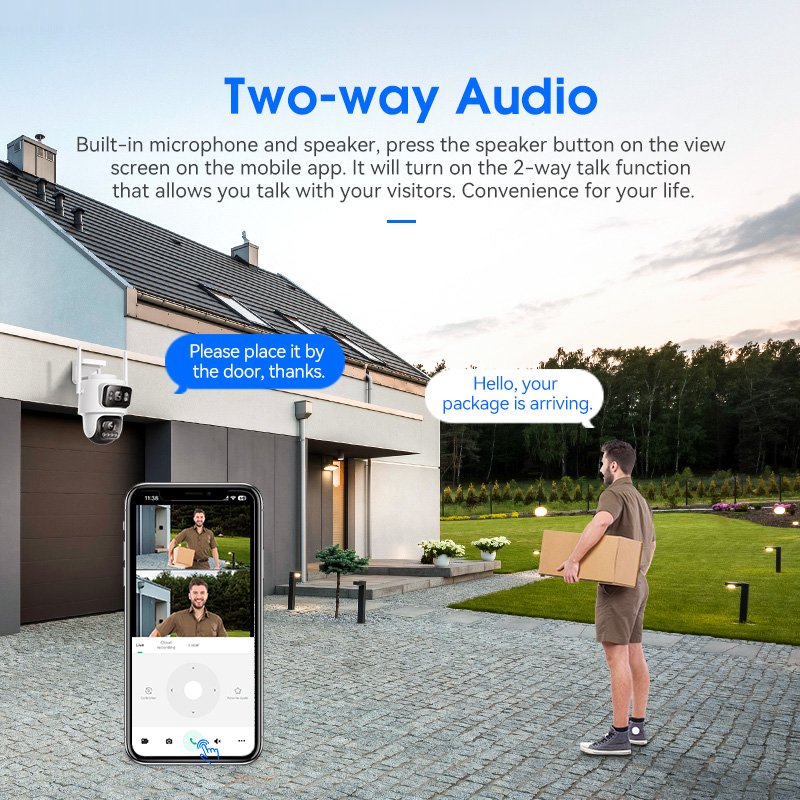 Anywii Hd Wifi Oem Odm Wifi Camera Waterproof Security System Wireless Ptz wifi outdoor Cctv Camera