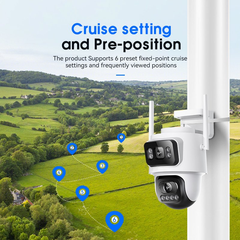 Anywii Hd Wifi Oem Odm Wifi Camera Waterproof Security System Wireless Ptz wifi outdoor Cctv Camera