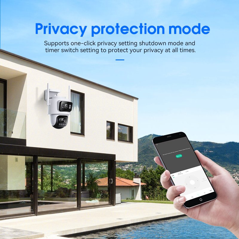 Anywii Hd Wifi Oem Odm Wifi Camera Waterproof Security System Wireless Ptz wifi outdoor Cctv Camera
