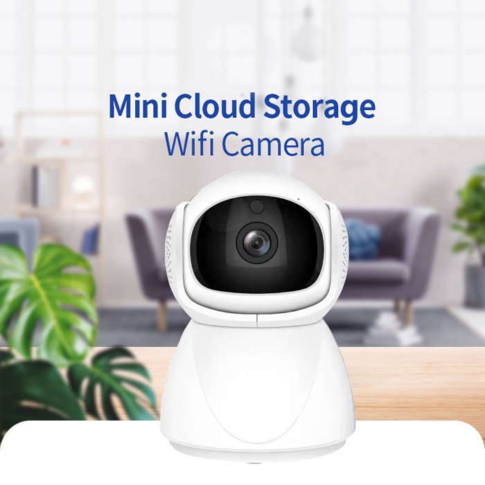 Video Camera 1080P Security Camera System with 5.0GHz WiFi 360 Degree Panoramic Wireless Home Surveillance Cameras