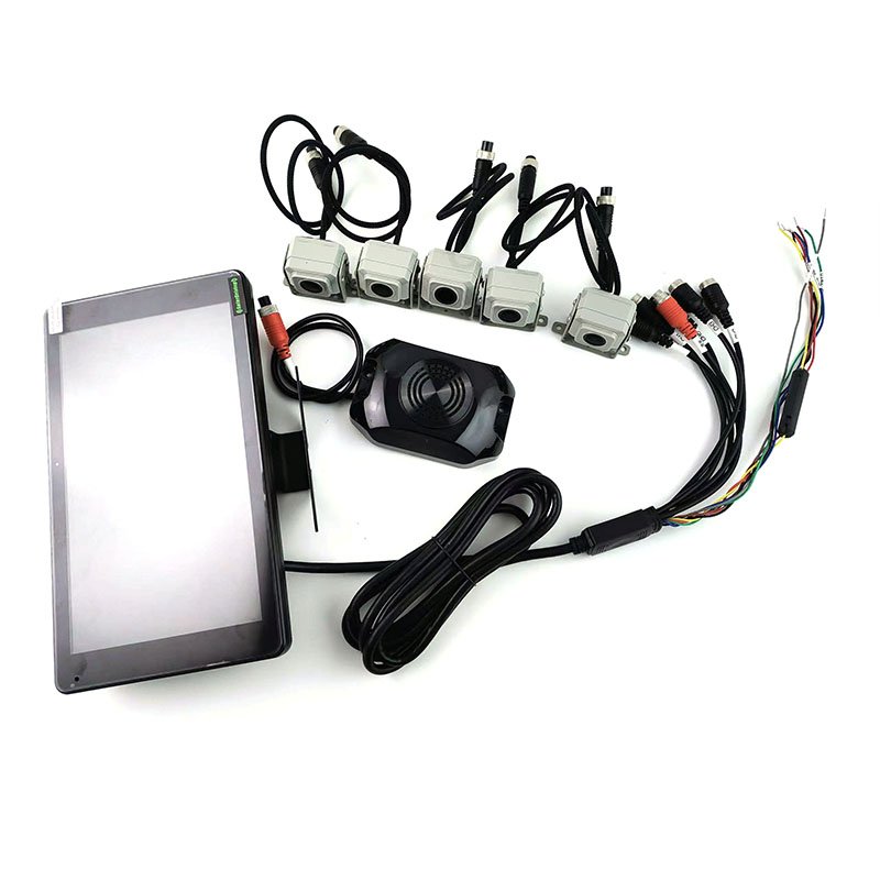 Complete 10.1 Inch Truck Monitor System 5-Channel Safety Driving Surveillance System