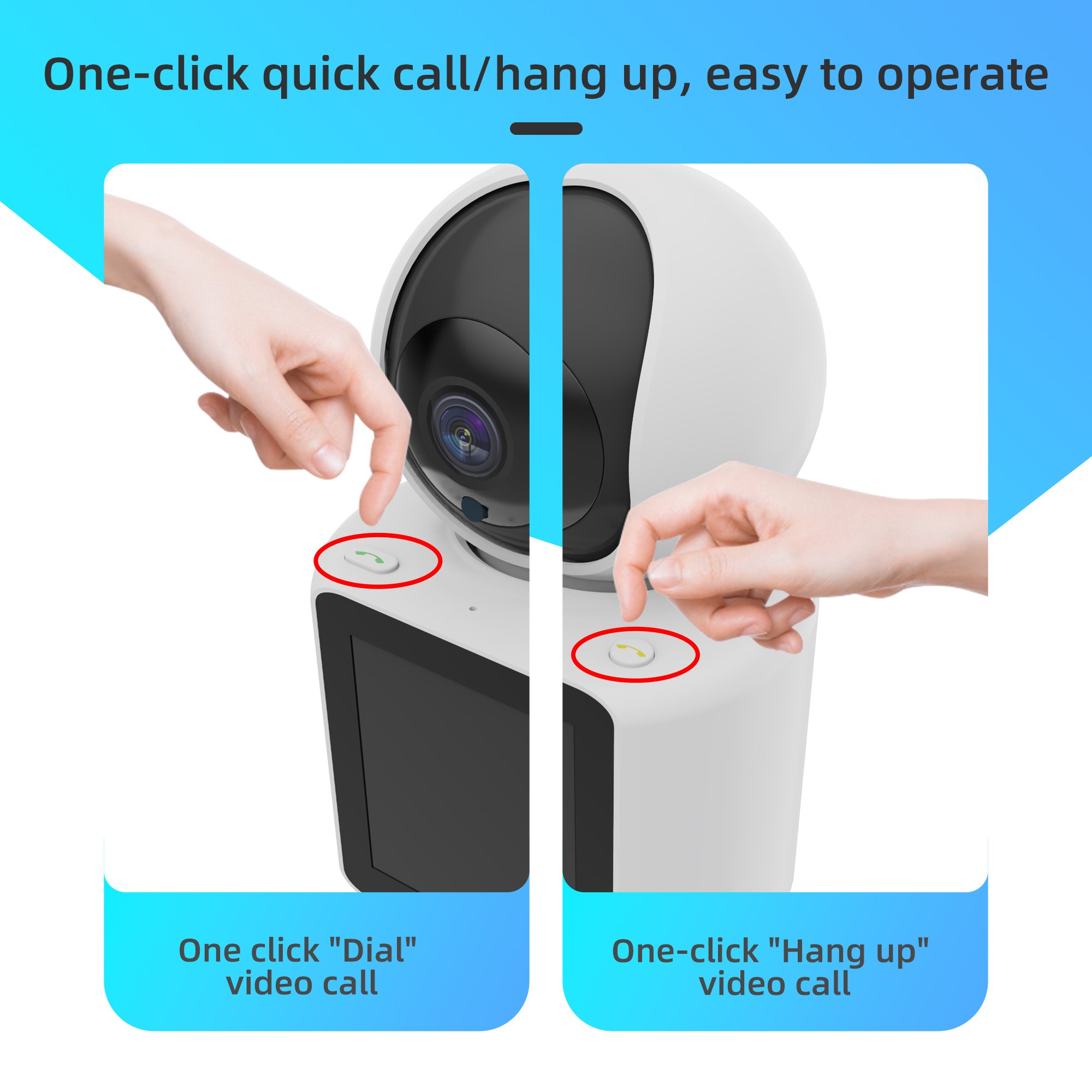 Smart wifi home Ai tracking Surveillance Lens Hd Smart Baby Monitor Video Camera 1080P Home Smart Security machine WiFi Camera