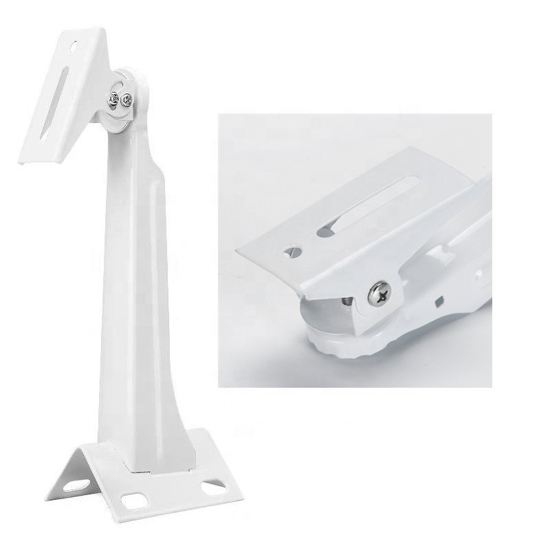 1High quality Thickened iron pole mount bracket and security CCTV camera iron bracket and mighty hoop bracket