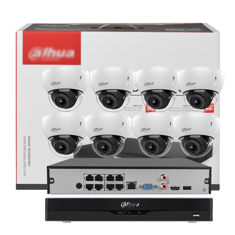 OEM and original DAHUA 4ch 8ch 16ch POE NVR 4MP 5MP 6MP 8MP 4K Motion Detection Security surveillance Camera
