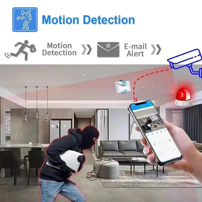 Xmeye 8CH Wired outdoor Security AHD DVR secure camera system 4MP HD CCTV camera surveillance kits