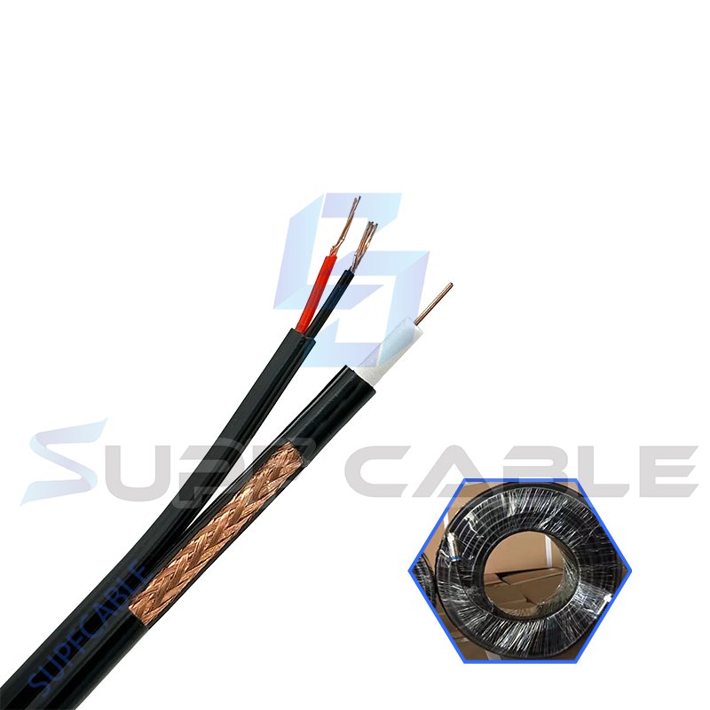 Factory supply RG59/RG6 with power Coax Coaxial cable