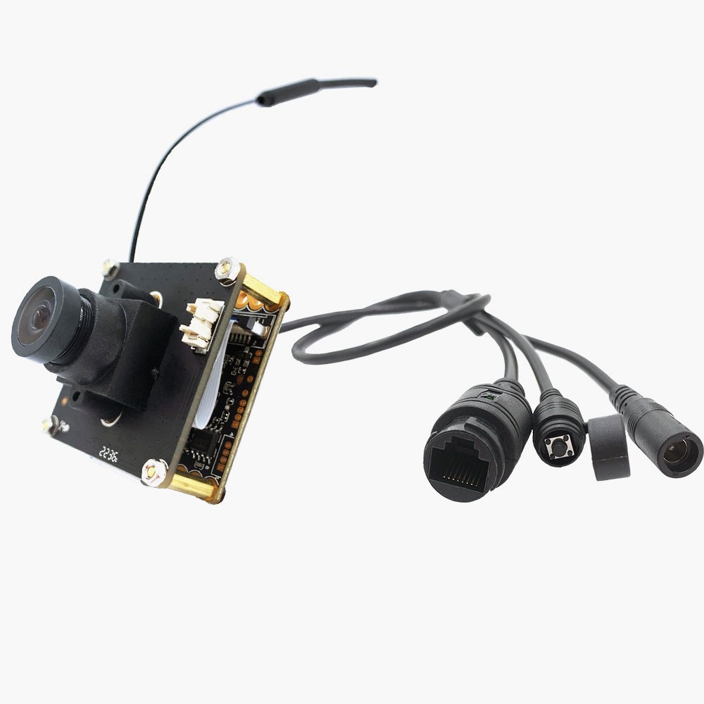 5MP Wireless Network Camera module stucked PCB Audio WiFi 128G SD IR-cut Night Vision POE wired security monitoring surveillance