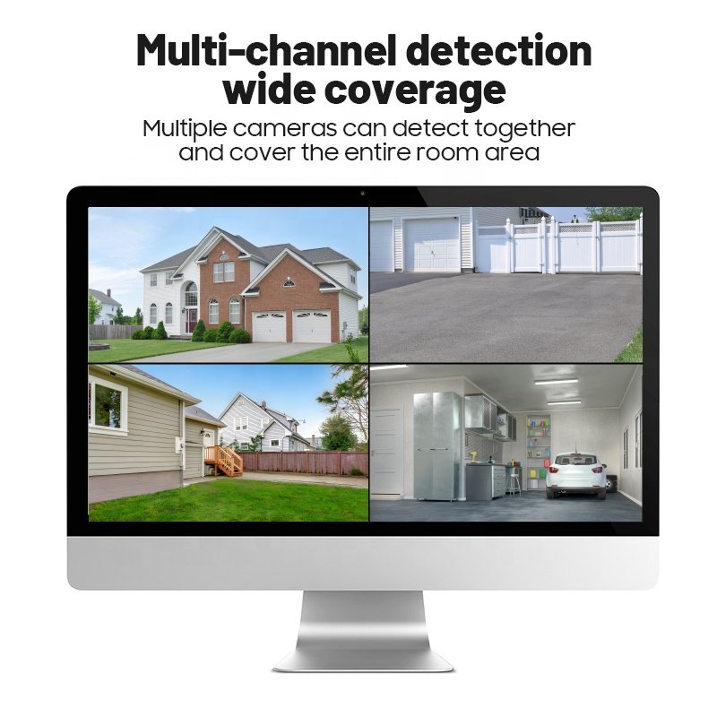Shoocam 8ch 4ch 8MP Nvr Kit Security Camera System WiFi Wireless Outdoor IP66 Weatherproof Cctv Monitor Camera