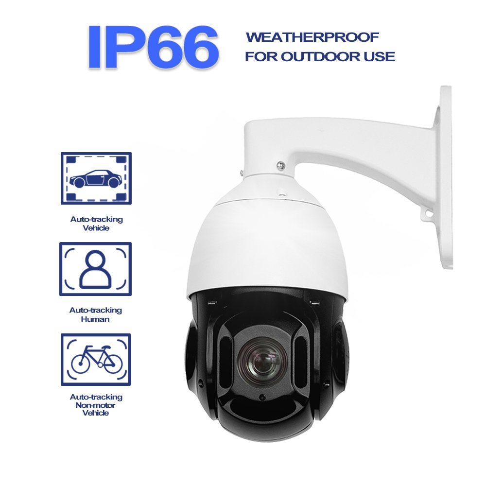 Promotion Limited 500pcs 5MP 20X PoE PTZ Surveillance Camera 100m IR Outdoor Auto Tracking High Speed Dome IP Network Camera