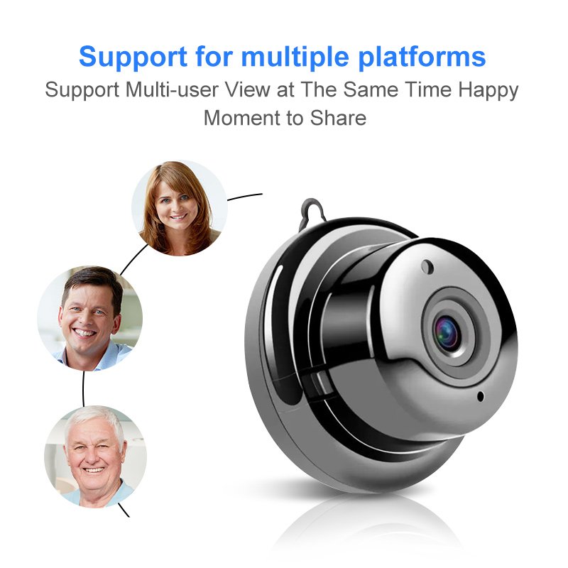 V380 cctv Surveillance Systems With Two Way Audio Mini Camera