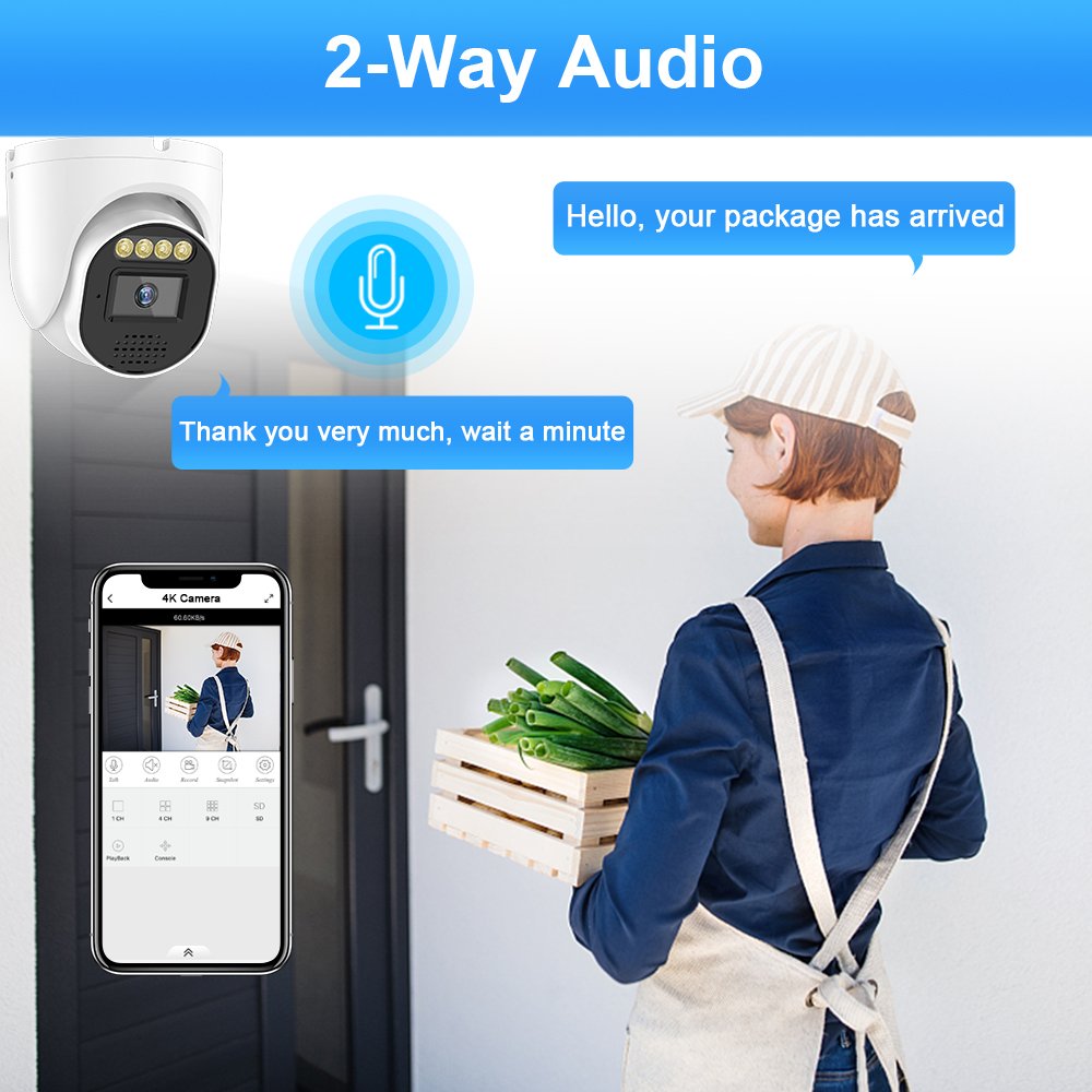 Cctv Camera System 5MP Poe IP Camera 25FPS 16channel Nvr Video Surveillance Systems Humanoid Detection Waterproof