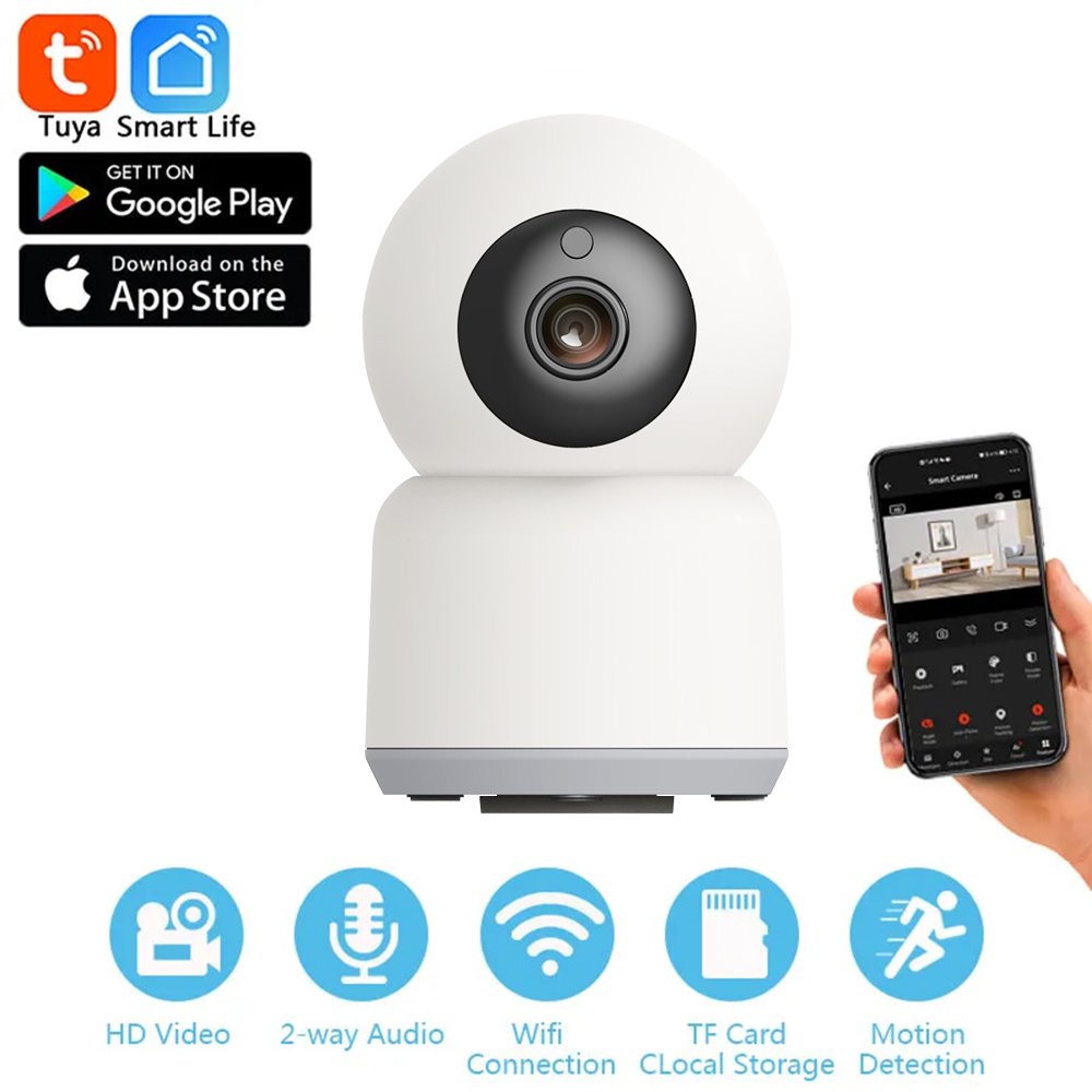 CCTV Camera 1080P Full HD Video Camera Intelligent Auto- Tracking Surveillance Camera for Home Security