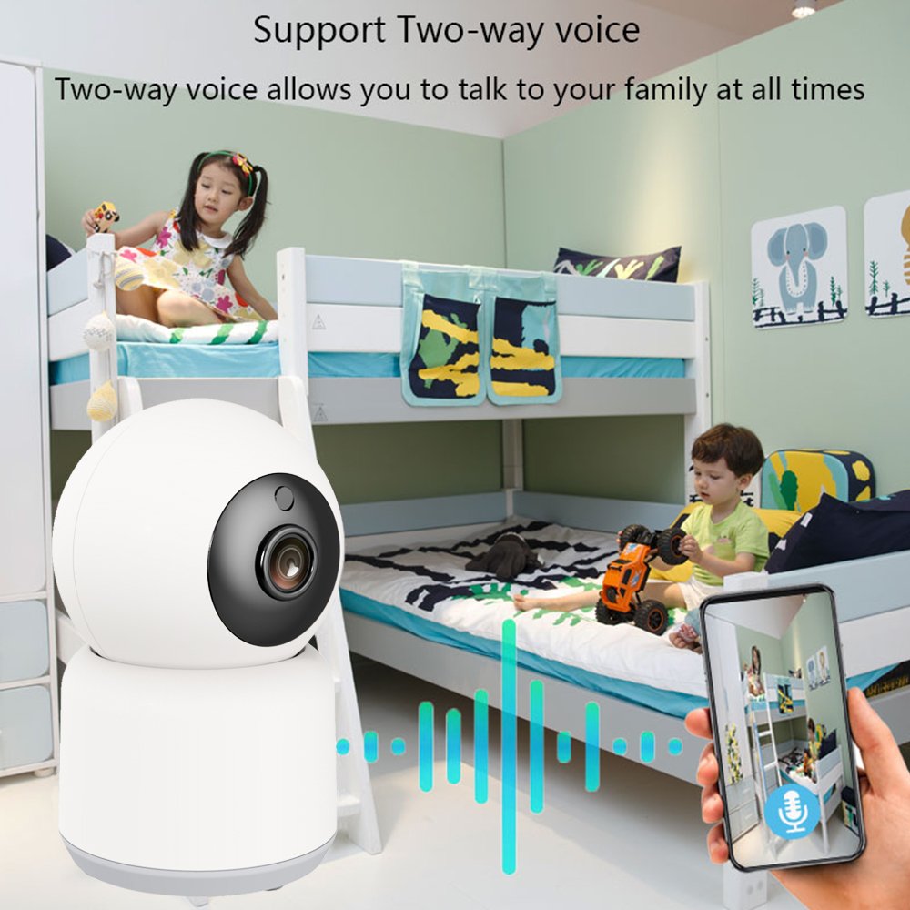 CCTV Camera 1080P Full HD Video Camera Intelligent Auto- Tracking Surveillance Camera for Home Security