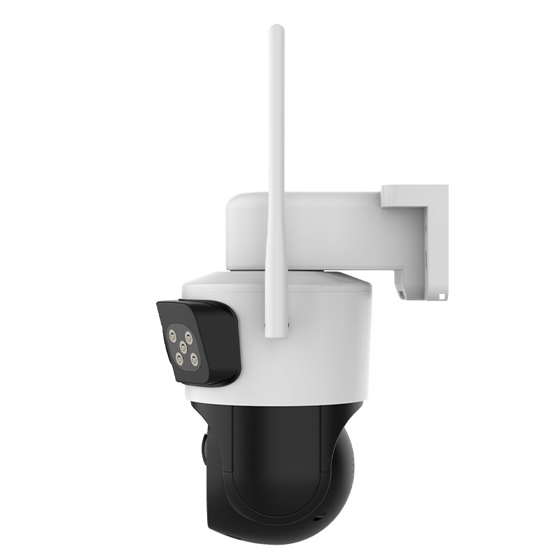 Dual Lens 6MP Outdoor 4G Network PIR Detection Two Way Audio Smart Solar Power Cloud HD CCTV Battery IP Security Solar Camera