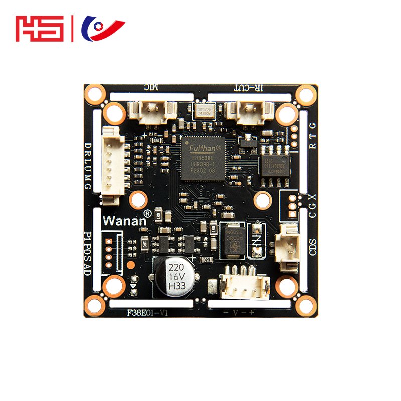 AHD 5mp Camera PCB BSI 1/2.9'' Sensor Camera Module Support AHD/TVI/CVI/CVBS 5-15v Power Night Vision HD Security System