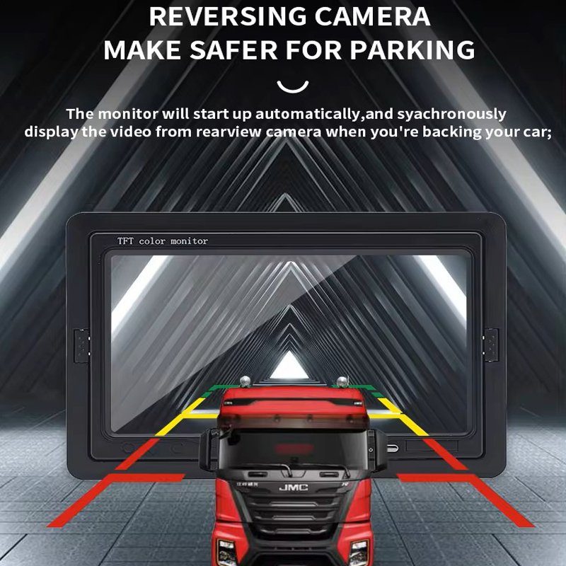 7 inch TFT LCD Display Wireless Backup Camera Monitor for Bus Car Rearview Home Surveillance Camera Monitor car tv screen