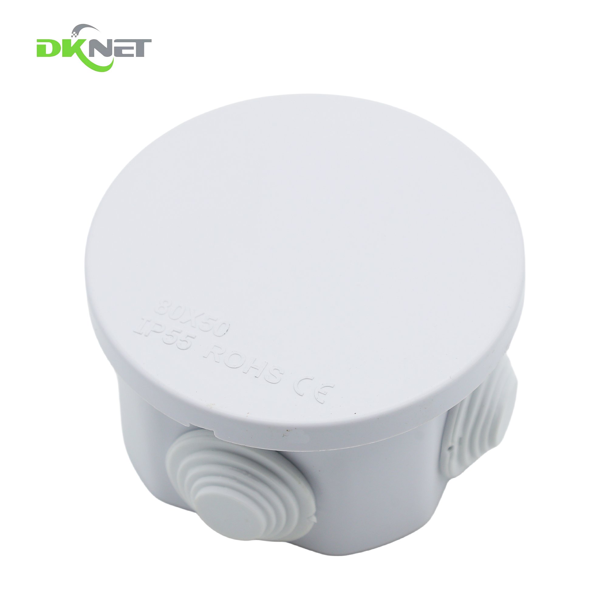 High Quality Plastic Waterproof CCTV Junction Box 80*50mm IP65 Outdoor Electrical Enclosure