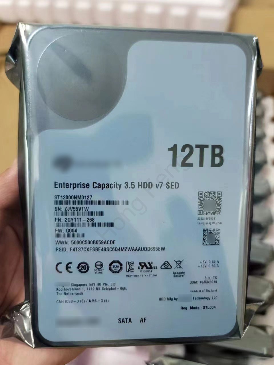 Wholesale surveillance system cctv system 12T hdd security camera nvr sata hard disk 3.5inch Sata Surveillance HDD