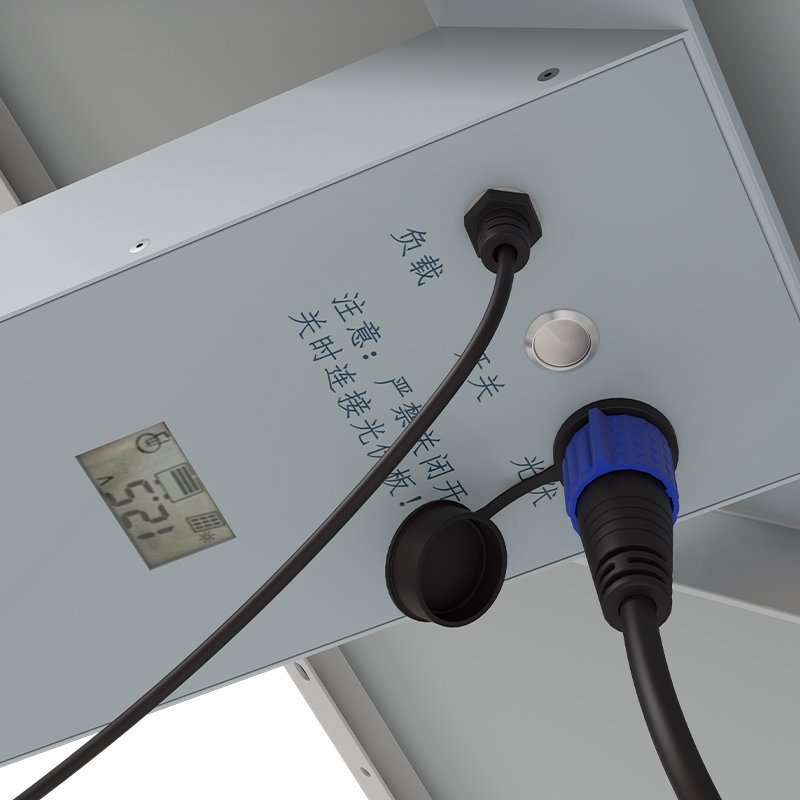 solar power station 12v dc output with 100w panel 60ah lithium for cctv camera weather station