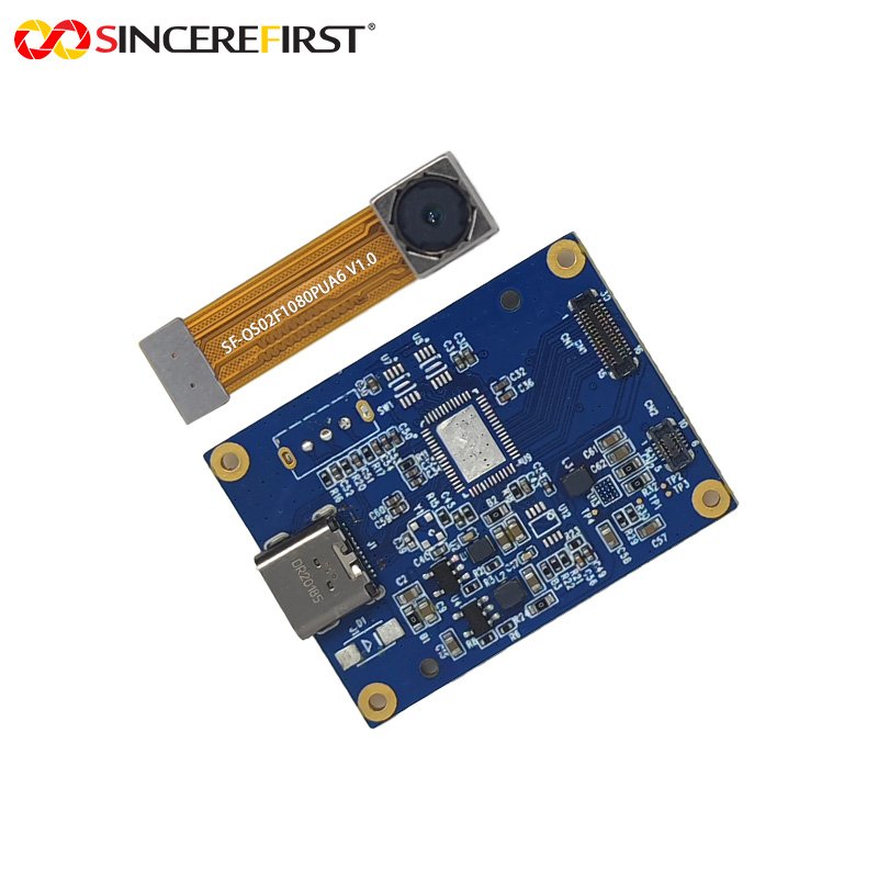 Separation Design HD 1080P Surveillance OS02F10 Face Recognition Ai Digital Camera Module USB FPC Auto Fixed Focus Lens Module