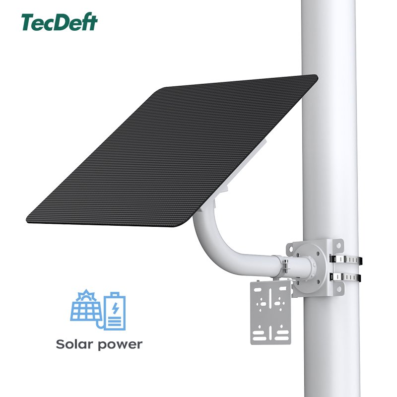 TecDeft Solar System Off-grid Energy Storage System Lithium Battery for Farm Outdoor 4G Router Lighting energi camera solar