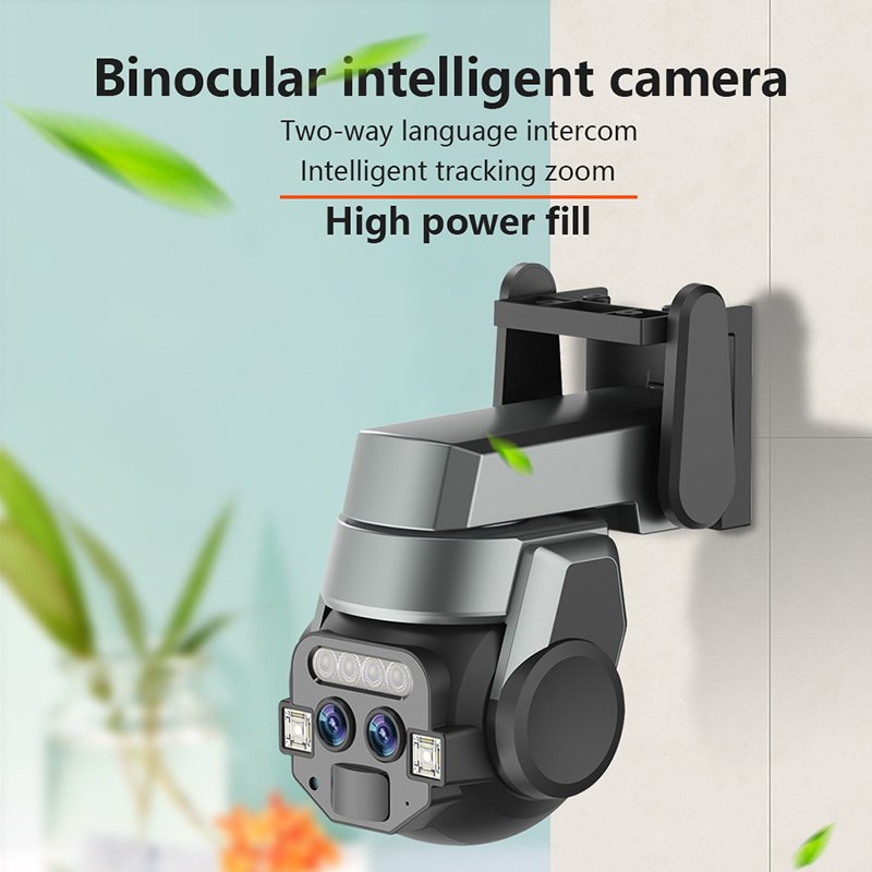 Wistino Carecam 3K Wireless Camera Automatic Tracking 10X Zoom Night Vision Full Color CCTV Camera
