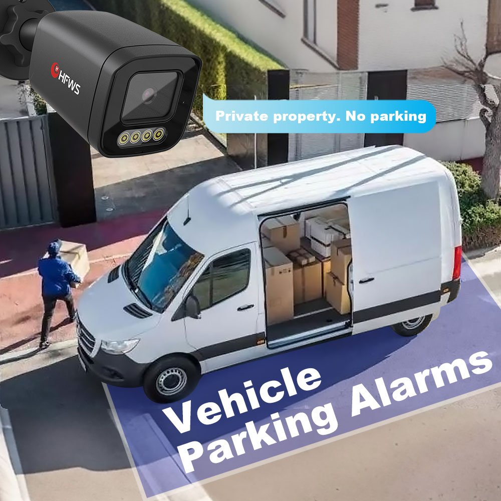 8MP Poe IP Camera 4K 25FPS Vehicle Detection Humanoid Detection Video Surveillance Security Cctv Camera System Outdoor Home
