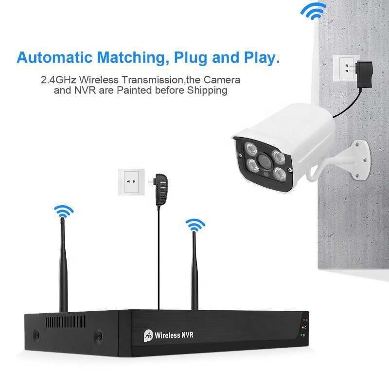 Tuya 2/3MP 4/8CH Wifi IP HD CCTV PTZ Kit Camera Set House Security Camera System NVR Set 1080P Wireless Camera De Surveillance