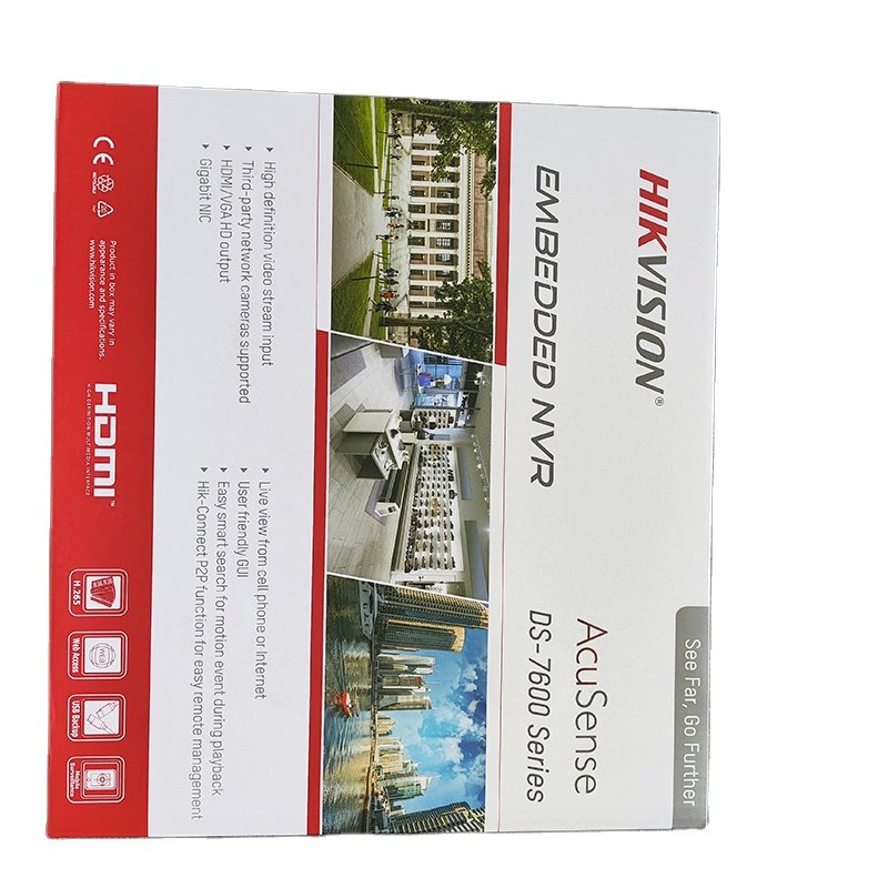 Hik DS-7616NI-Q2/16P 4k Night Vision NVR ds7600 Series Poe NVR 16 channel Cctv Camera System Network Video Recorder