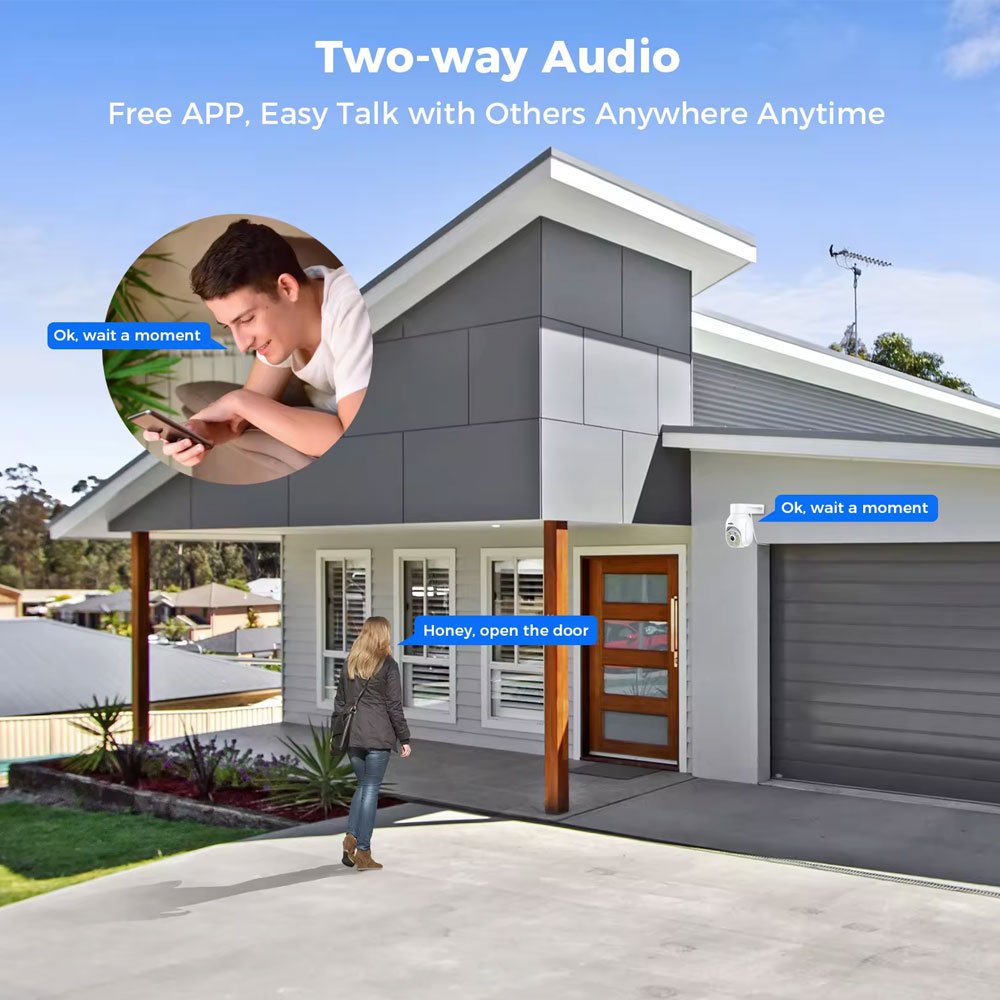 5MP AI-Powered HD PTZ Camera 300W Smart Security System for Factory & School Indoor Surveillance Night Vision Network Technology