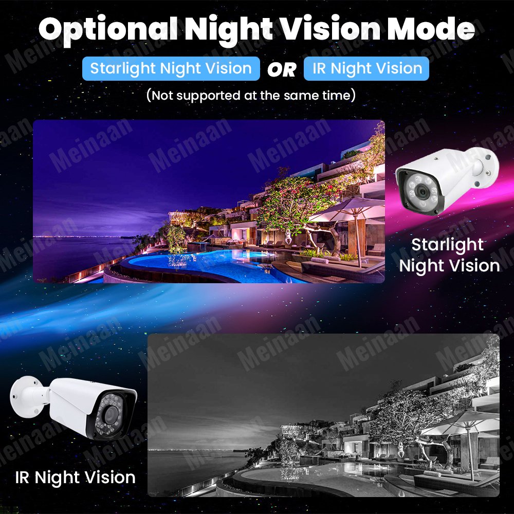 XM Audio 4CH 1080P Outdoor XMEYE 2MP AHD Wire Coaxial Bullet CCTV Camera DVR Kit Home Security Camera Video Surveillance System