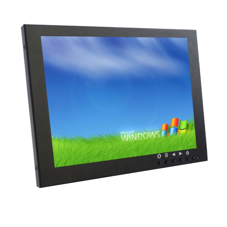 8inch surveillance system 1024*768 CCTV Monitor TFT LCD LED Screen Metal Case VGA BNC USB Input