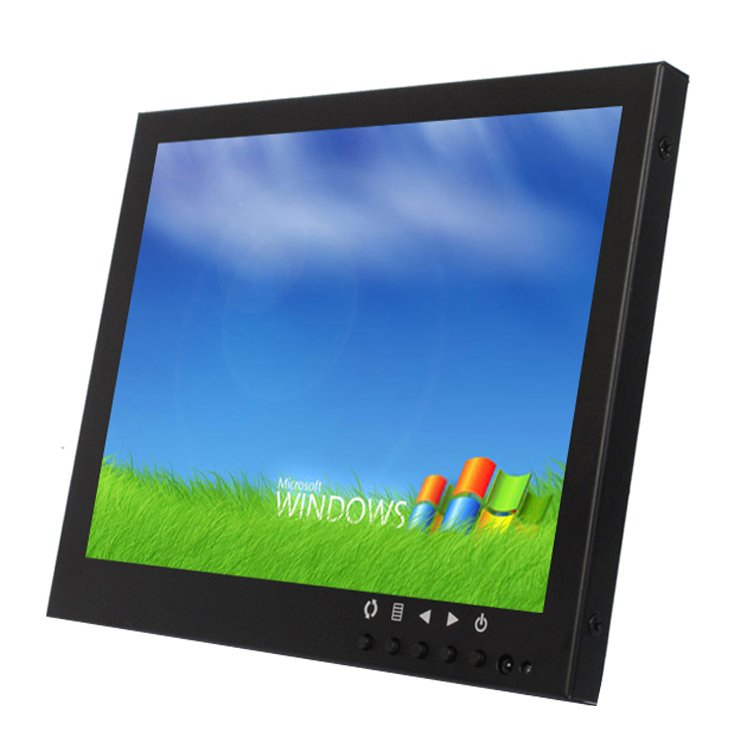 8inch surveillance system 1024*768 CCTV Monitor TFT LCD LED Screen Metal Case VGA BNC USB Input