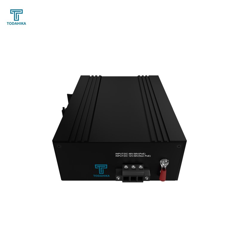 CE EAC 1 x 100Mbps SFP Port and 8 x 10 100M RJ45 Port PoE Unmanaged Industrial PoE Switch