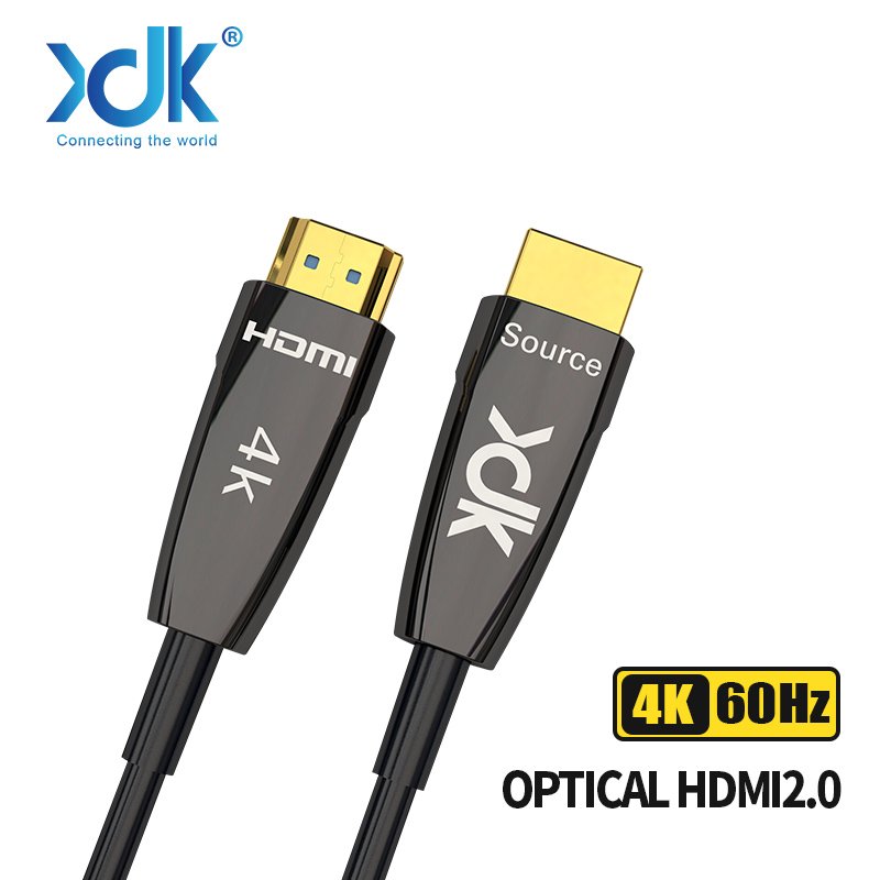 10m 20m 30m 50m 18Gbps 4K@60Hz 4:4:4 HDR HDCP2.2 Optical Cable Male to Male HDMI 4K for HDR TV LCD Laptop PS4