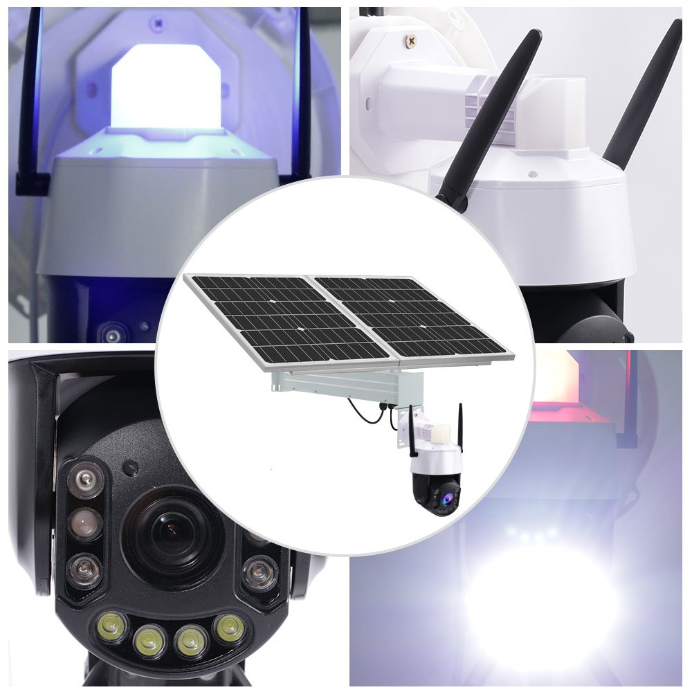 TecDeft long range 100 meter distance cctv camera 30x zoom SIM Card GSM 4G LTE IP PTZ Wireless Security Surveillance System
