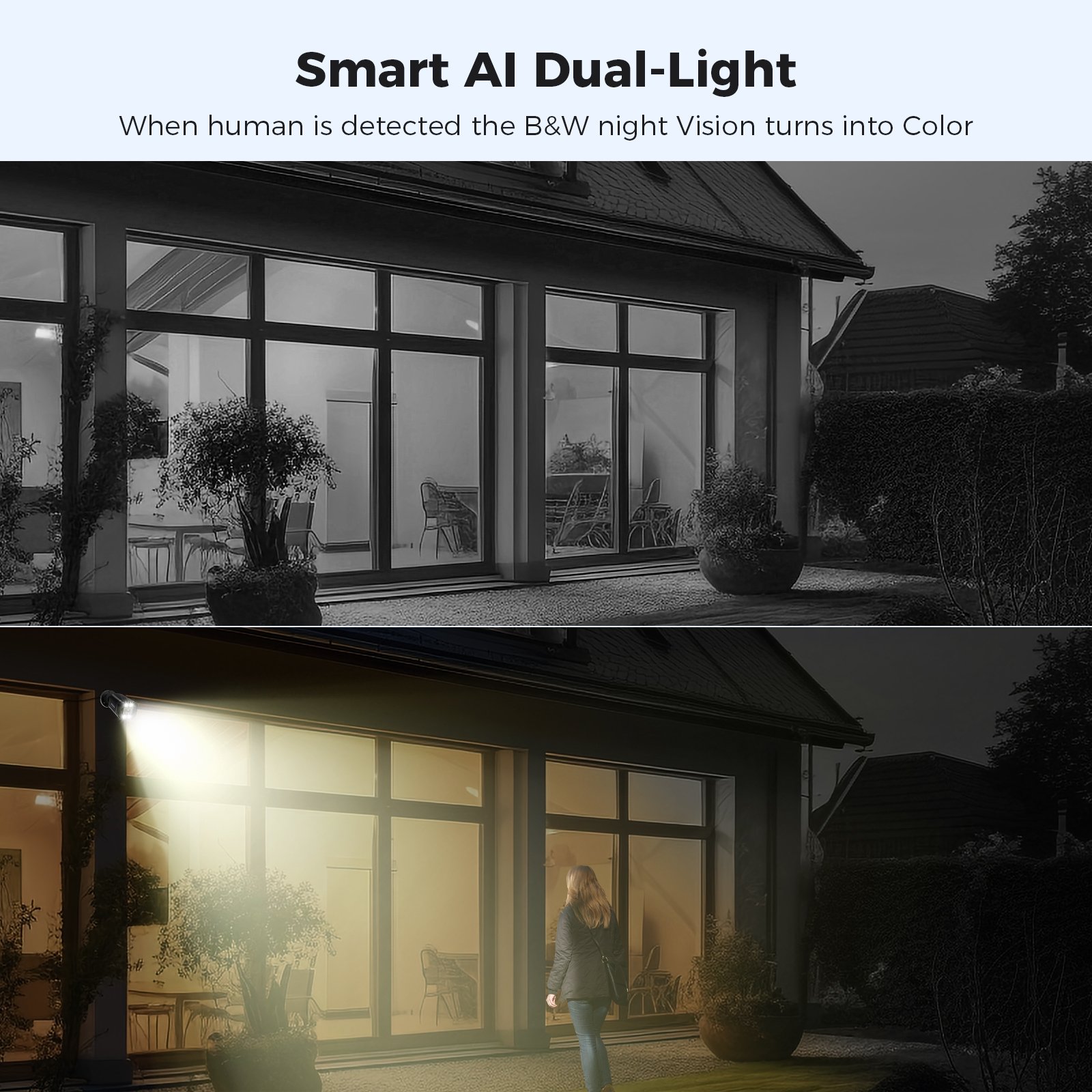 Hiseeu 5MP 8 Channel AHD Security Camera System Kit 8Pcs 5MP HD Wired Outdoor Cameras With Night Vision 5 In 1 DVR