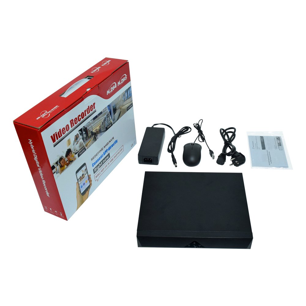 OEM 8 Channel Intelligent 8.0MP POE NVR H.265 IP Camera PoE NVR Camera System with One Pcs HDD SATA