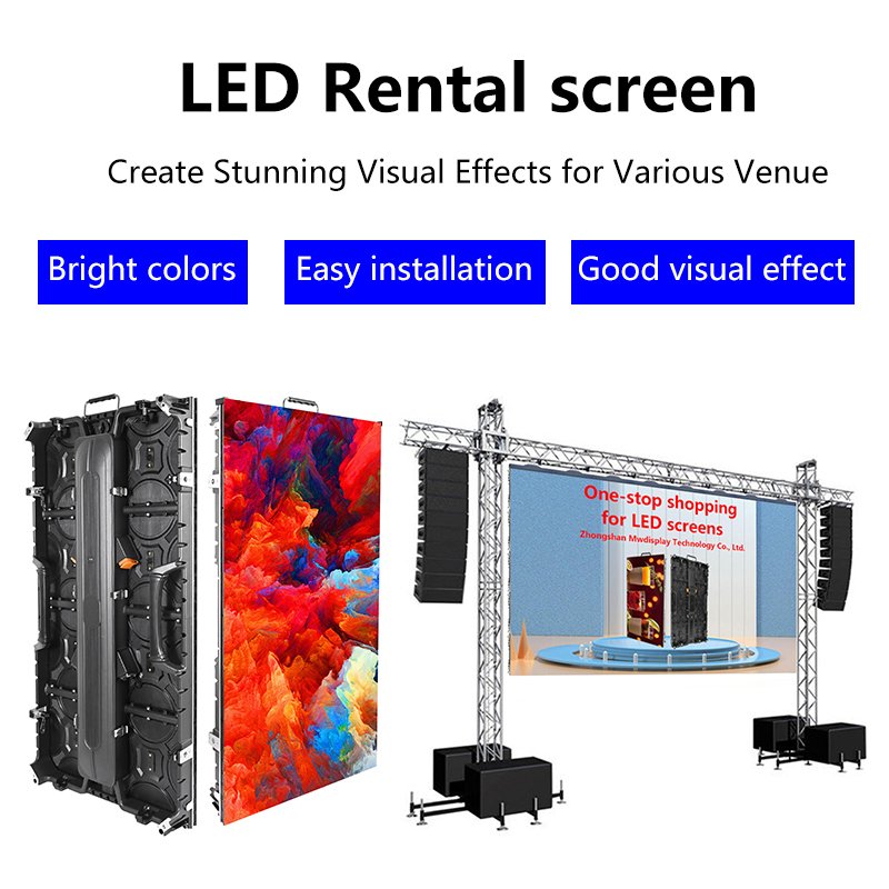 Free Sample Indoor P2.6 P3.9 P4.8 Digital Signage Led Digital Signage and Display Splicing Rental Stage Advertising Video Wall