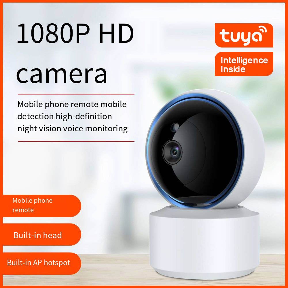 1080P WiFi Camera Tuya Smart Surveillance Automatic Tracking Smart Home Security Indoor Wireless Baby PIR Monitor