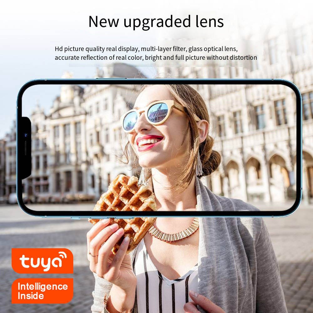 1080P WiFi Camera Tuya Smart Surveillance Automatic Tracking Smart Home Security Indoor Wireless Baby PIR Monitor