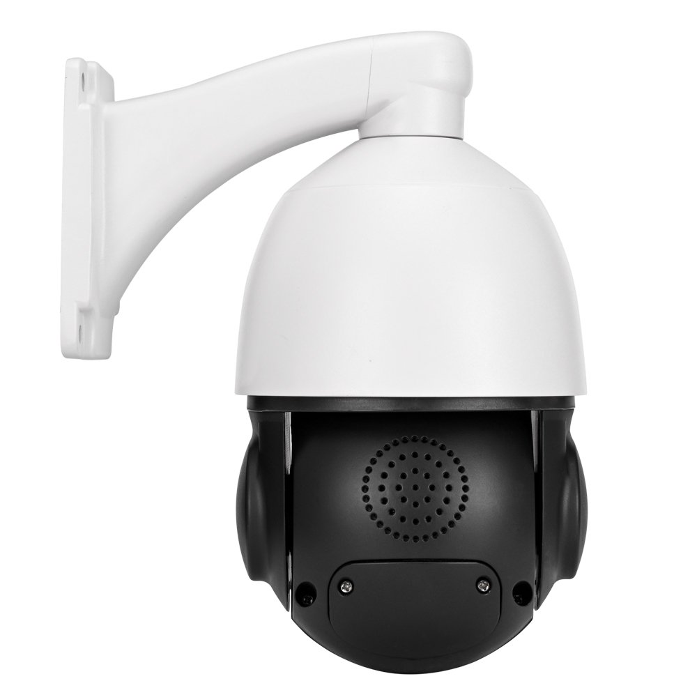 YGHT 8MP 4.5 Inch Metal PTZ Camera 20X Optical Zoom Full Color Night Vision CCTV Humanoid Detection IP66 Outdoor Camera