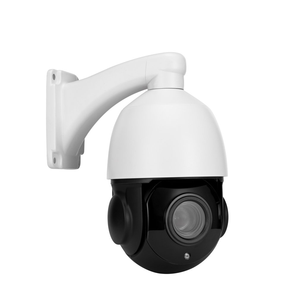 YGHT 8MP 4.5 Inch Metal PTZ Camera 20X Optical Zoom Full Color Night Vision CCTV Humanoid Detection IP66 Outdoor Camera