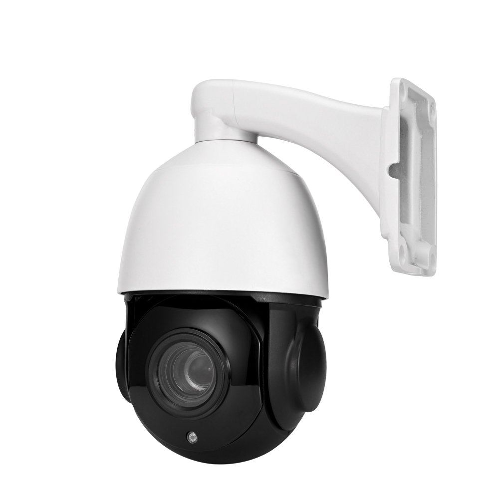 YGHT 8MP 4.5 Inch Metal PTZ Camera 20X Optical Zoom Full Color Night Vision CCTV Humanoid Detection IP66 Outdoor Camera