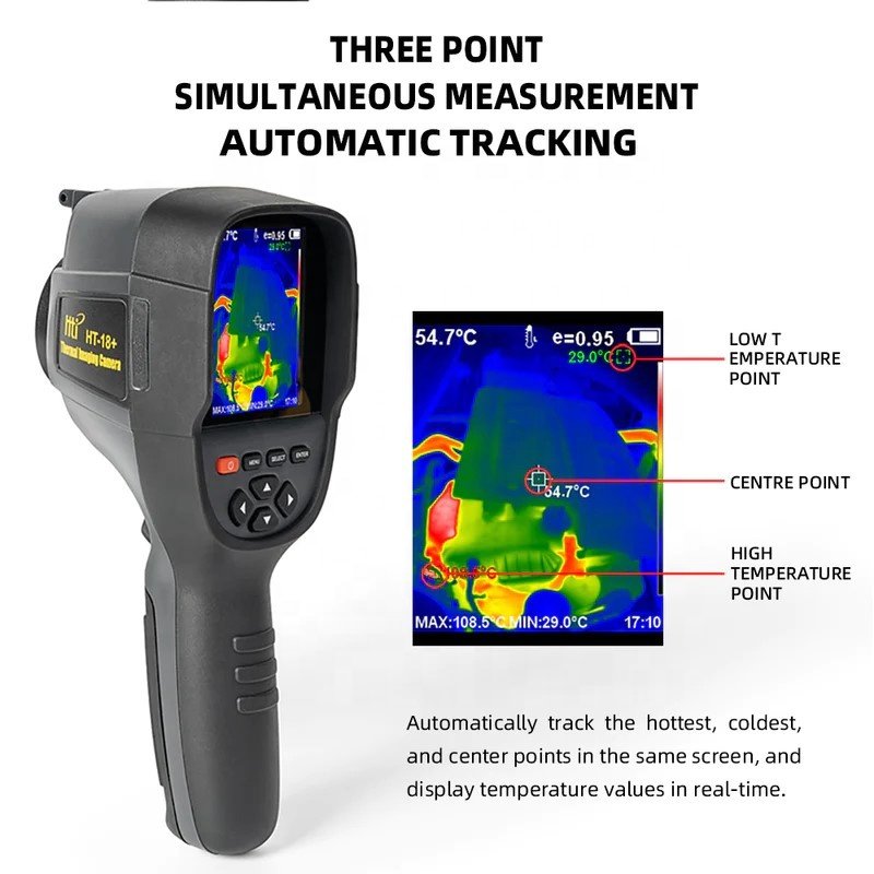 Professional Infrared Thermal Imaging Leak Detection Termocamera Thermal Camera Ir 256x192 Usb Type C Thermo Vision Camera