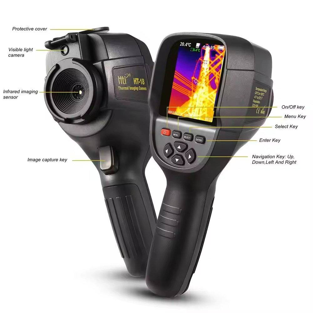Professional Infrared Thermal Imaging Leak Detection Termocamera Thermal Camera Ir 256x192 Usb Type C Thermo Vision Camera