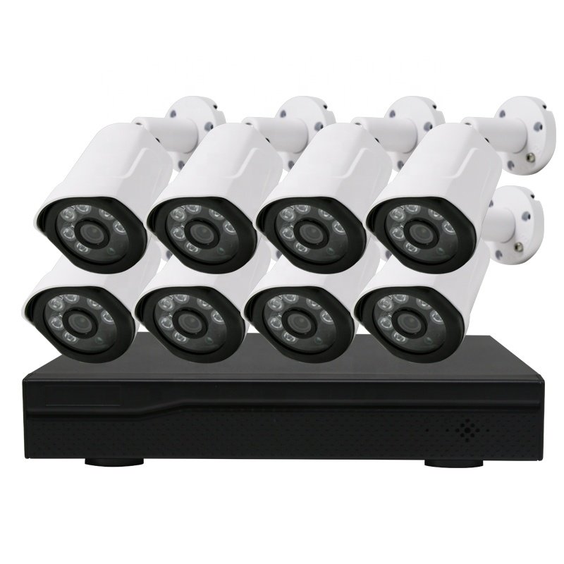 5MP 8ch Security System IP CCTV Small De Surveillance Support 8 Channel Dome Bullet Poe NVR Camera Kit